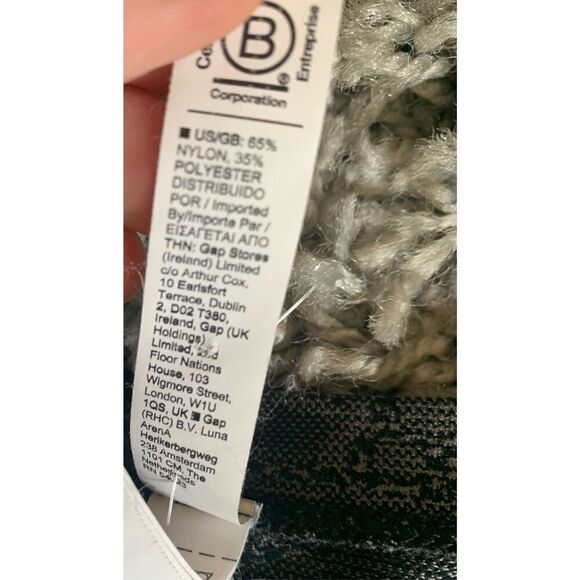 Athleta Momentum Seamless racer back Gray Print TANK TOP sz XL - Picture 8 of 8